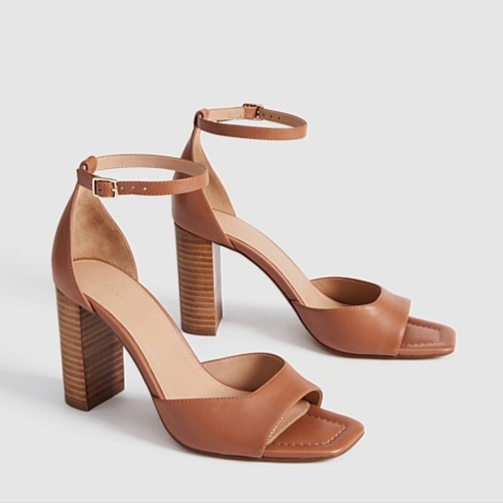 Witchery Heels, Size 7, Nude